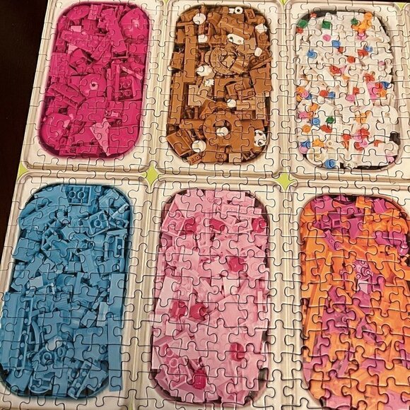LEGO Ice Cream Dream 1000pc Jigsaw Puzzle 25in x 20in Complete - Picture 2 of 9